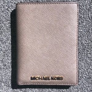 Michael Kors Saffiano Leather Passport Wallet